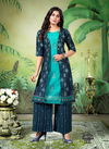 Dveeja Cindrella Latest Designer Fancy Wear Kurti With Plazzo Collection