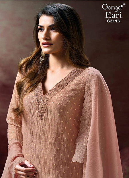 Eari 3116 By Ganga Pure Viscose Wholesale Designer Salwar Kameez In India