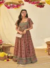 Eba Rich Look New Stylish Party Wear Heavy Designer Georgette Long Kurti Collection