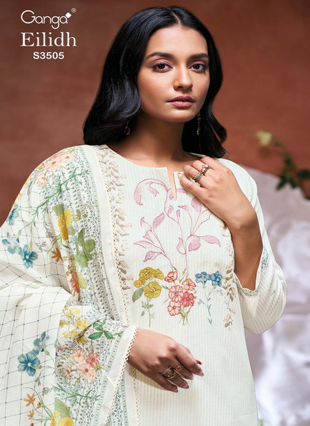 Eilidh 3505 By Ganga Cotton Designer Surat Salwar Suit Wholesale Market