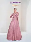 Ekaya Nx By Aashirwad Premium Silk Gown With Dupatta Wholesale Price