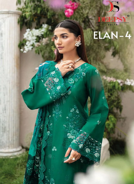 Elan 4 Nx By Deepsy Cotton Pakistani Salwar Kameez Orders In India