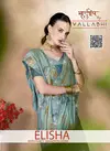 Elisha By Vallabhi Brasso Floral Printed Sarees Wholesale Price In Surat