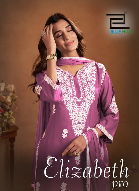 Elizabeth Pro By Blue Hills Rayon Surat Kurtis With Bottom Dupatta Wholesale Market