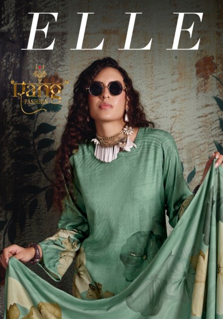 Elle By Rang Pasmina Shimmer Dress Material