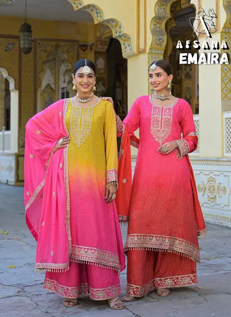 Emaira By Afsana Viscose Crape Wholesale Readymade Suits Suppliers In Mumbai
