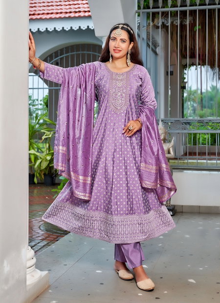 Emily By Aanchi Roman Butti Online Kurti With Bottom Dupatta Wholesale
