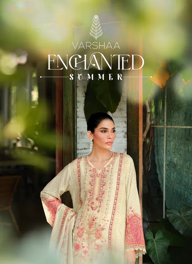 Enchanted Summer By Varsha Cotton Printed Designer Salwar Suits Wholesale Online