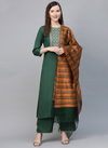 Era Pankh 5 Casual Fancy Regular Wear Ready Made Cotton Plazzo Suit Collection