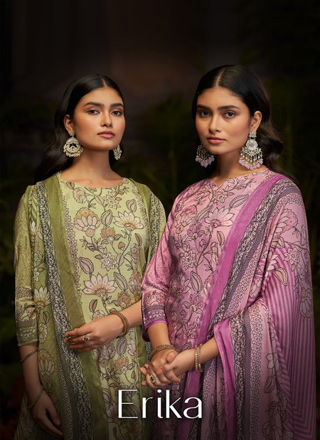 Erika by Sargam Bemberg Muslin Printed Designer Salwar Suit Orders In India

