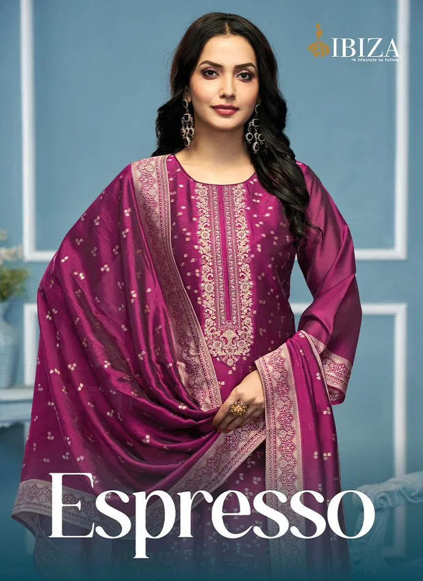 Espresso By Ibiza Banglory Silk Salwar Kameez Exporters In India