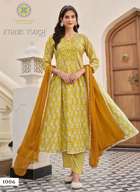 Ethnic Touch Vol 1 By Passion Tree Anarkali Readymade Suits Wholesale Price In Surat
 Catalog