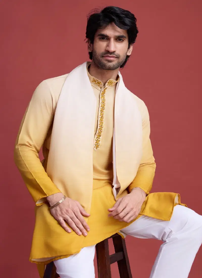 Ethnic Vogue By Shubhvastra Rayon Mens Kurta With Dupatta Online Wholesale Catalog