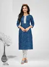 Exotic Vol 5 By Deeptex 5001 To 5008 Kurti With Bottom Wholesale Market In Surat
