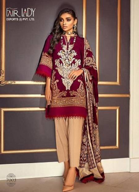 Fair Lady Muzlin Exclusive Heavy pure jam satin digital print Heavy embroidery semi stitch patches on top Pakistani Salwar Suits Collection Catalog