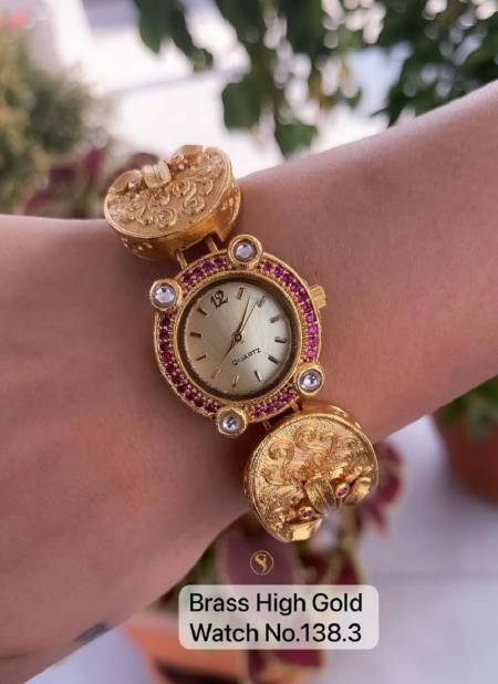 Fancy Gold Plated Watch Accessories Exporters In India