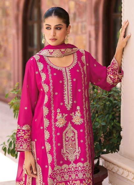 Farsi Gold 1 By Your Choice Heavy Chinon Readymade Suits Suppliers In India