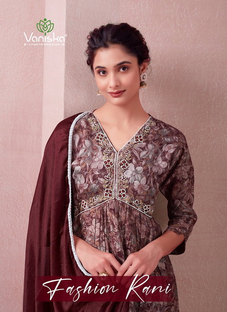 Fashion Rani By Vaniska Printed Kurti With Bottom Dupatta Wholesale Price In Surat
