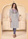  Fashion Story 2 Fancy Ethnic Wear Designer Rayon Latest Kurti Collection