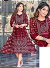 Fashion Talk Combo 1042Wholesale Printed  Anarkali Kurti Catalog