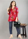 Fd 1013 And 1014 Silk Western Wear Fancy Short Tops Catalog