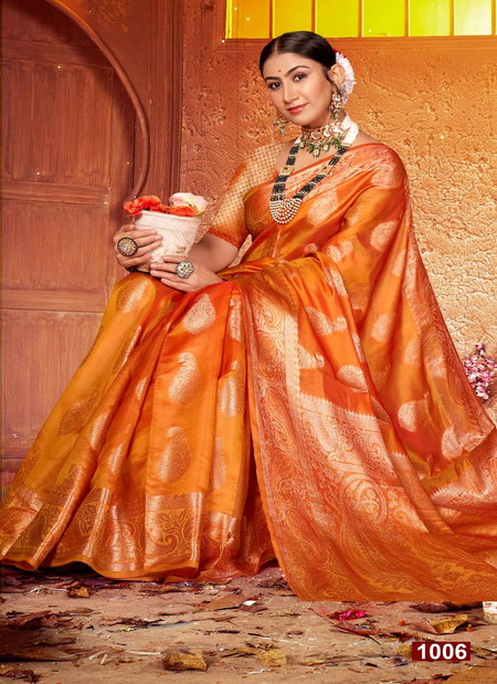 Fendi Vol 3 By Saroj Soft Organza Designer Saree Wholesale Price in Surat
