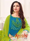 Ff Anokhi Latest Fancy Casual Wear jharna silk Churidar Dress Materials Collection
