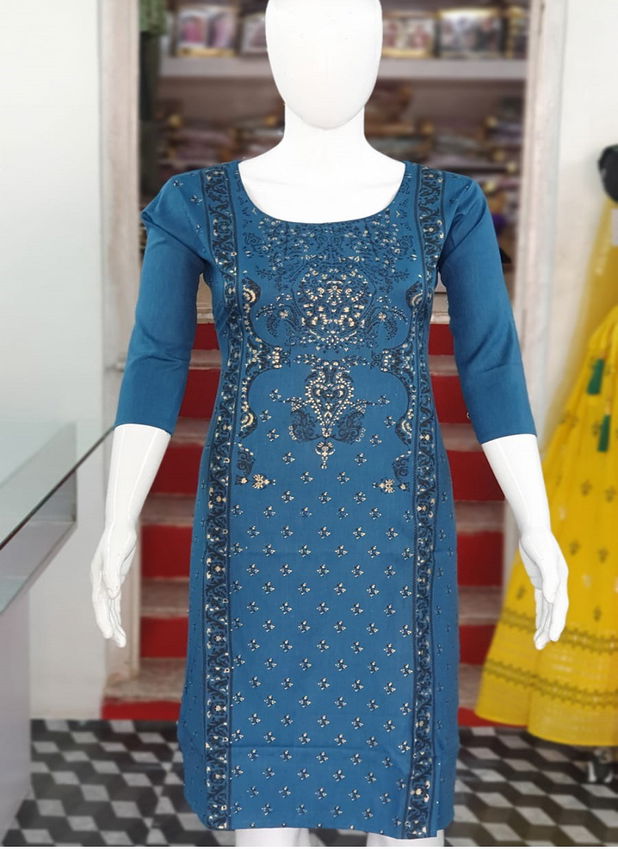 Ff Bulandi Wholesale Printed Designer Kurtis Catalog