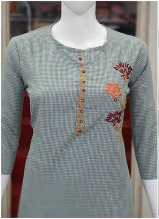 Ff Dilbar Regular Wear Wholesale Cotton Kurti Catalog