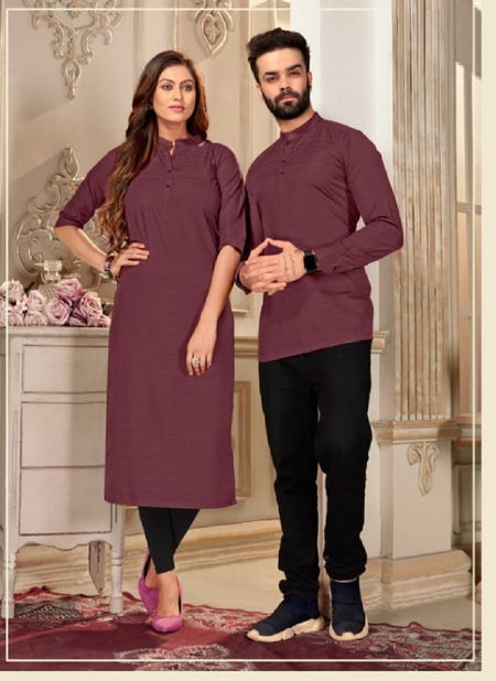 Fg Sui Dhaga New Fancy Party Wear Designer Couple Wear Kurta Collection
 Catalog