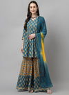 Fiorra SET0000 08 Printed Sharara Readymade Suits Wholesale Clothing Suppliers In India

