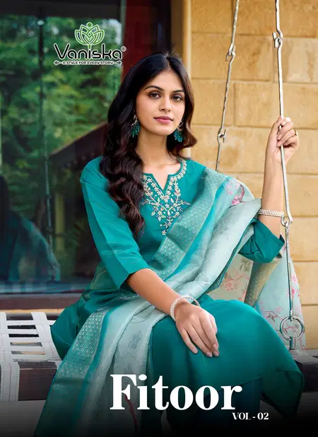 Fitoor Vol 2 By Vaniska Kurti With Bottom Dupatta Wholesale Price In Surat