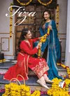 Fiza Vol 2 By Af Jacquard Position Print Kurti With Bottom Dupatta Wholesale Shop In Surat

