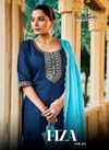 Fiza Vol 4 By Vaniska Roman Silk Kurti With Bottom Dupatta Exporters In India