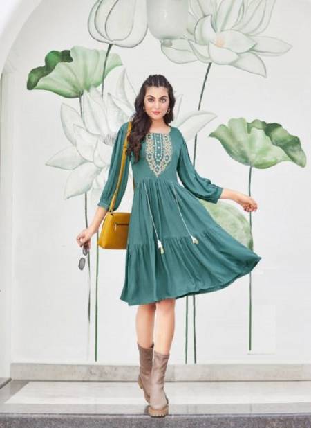 Flair Fly 1 Tunic Wear Wholesale Short Top Collection Catalog