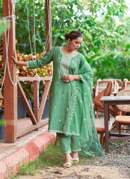 Flora Vol 1 By Mystic 9 Embroidery Kurti Bottom With Dupatta Wholesale Price In Surat
