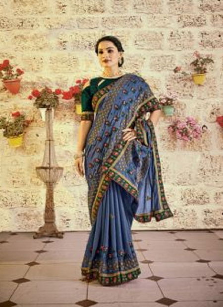 Floral Rangoli By Ynf Party Wear Sarees Catalog
 Catalog