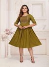 Fly Free Samiksha 2 Latest Ethnic Wear Rayon Printed Anarkali Kurti Collection