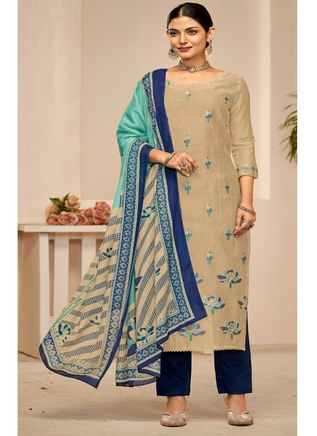 Fossil 3226 By Bipson Cotton Silk Dress Material Wholesale Price In Surat