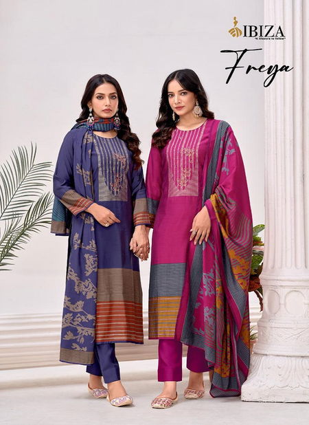 Freya By Ibiza Viscose Pashmina Printed Dress Material Wholesale Shop in Surat Catalog