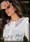 Frill And Flare 3 Exclusive Western Party Wear CottonTop With Crepe Silk Skirt Bottom Collection