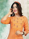 Ft Bingo Rayon Latest Fancy Regular Casual Wear Handwork Heavy Rayon Designer Kurtis Collection
