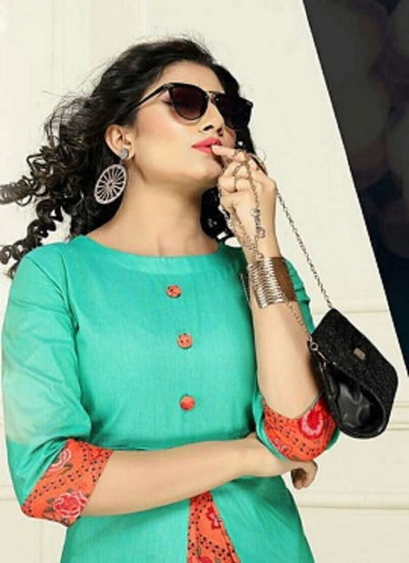 Ft Freny 2 Latest Designer Regular Wear Handloom Cotton Fancy Designer Kurtis Collection
 Catalog