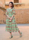 FUSION New Latest Designer Party Wear Printed Georgette Kurtis Collection