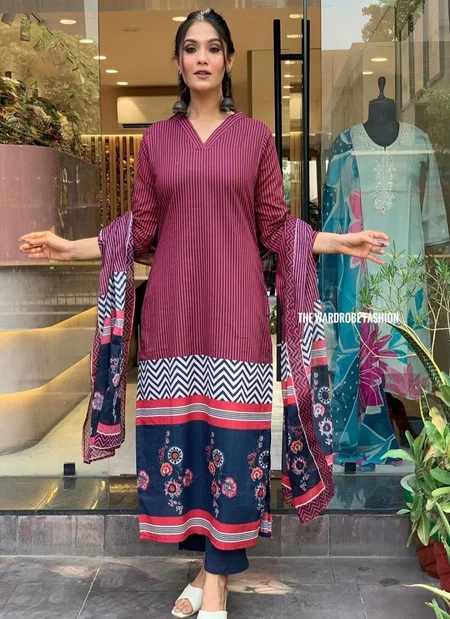 Fvd Pure Muslin Digital Printed Kurti With Bottom Dupatta Wholesale Shop In Surat
