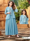 G2k Scarlett New Stylish Party Wear Top With Skirt And Jacket Latest Collection
