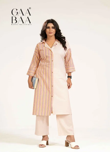 Gaabaa 927 Cotton Flex Weaved Handloom Co Ord Sets Wholesale Shop In Surat