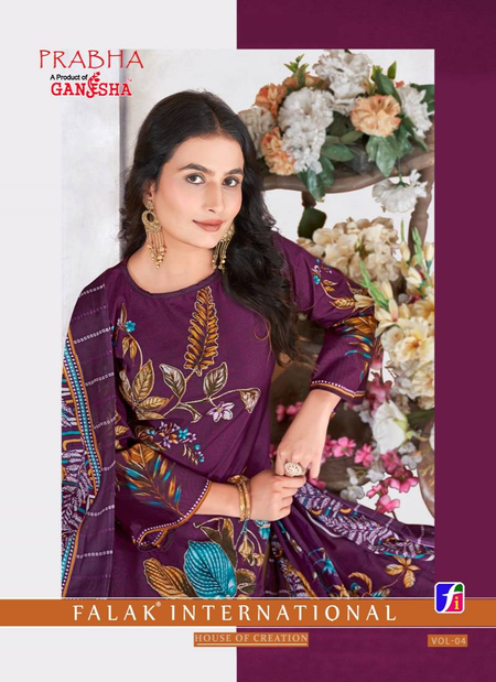 Ganesha Prabha Vol 1 Cotton Digital Printed Dress Material Wholesale Online