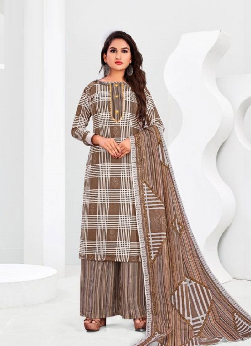 Ganeshji Amira 2 Cotton Printed Regular Wear Dress Material Collection