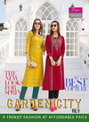 Gardencity 9 Latest Fancy Ethnic Wear Printed Designer Rayon Kurti Collection
